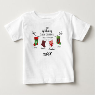 Strümpfe für Personalisierte Kleinkinder Baby T-shirt