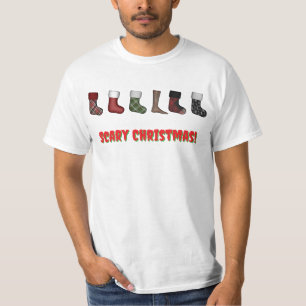 Strümpfe und Fuß T-Shirt