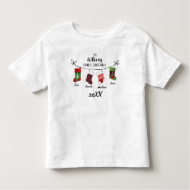 Strümpfe von Personalisierten Kleinkindern Kleinkind T-shirt