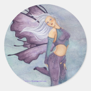 Strumpfhalter Runder Aufkleber