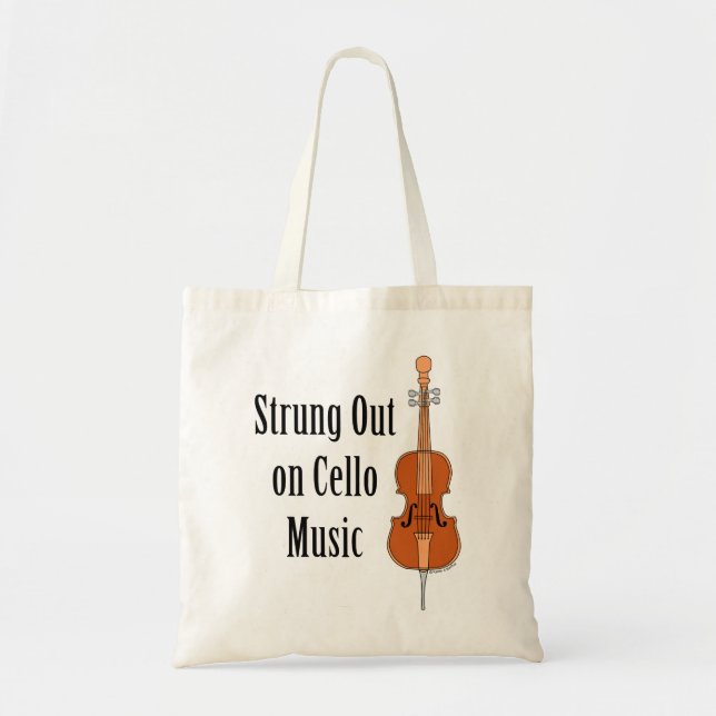 Strung Out Cello Tragetasche (Vorne)