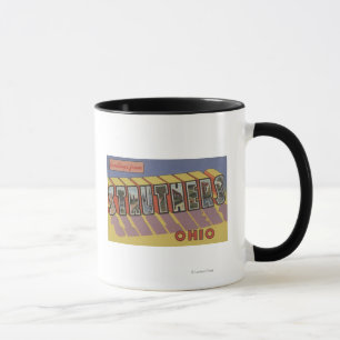 Struthers, Ohio - große Buchstabe-Szenen Tasse
