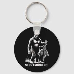 Strutsquatch Bigfoot Sasquatch Funny Jugend Türkei Schlüsselanhänger