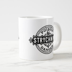 Strychnin Vintage Style Giftetikett Jumbo-Tasse