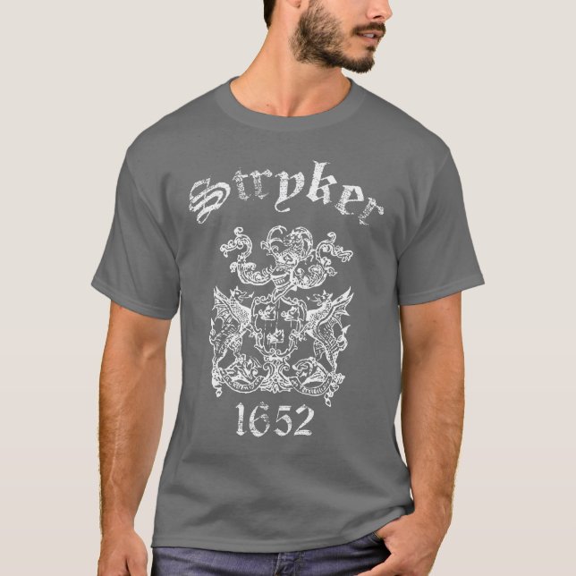 Stryker Wappen 1652 T-Shirt (Vorderseite)