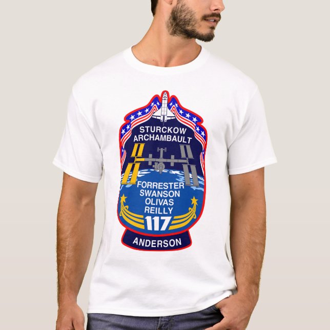STS-117-Mission-Patch T-Shirt (Vorderseite)