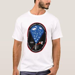 STS 125 Hubble-Weltraumteleskopen-Mission-Patch T-Shirt