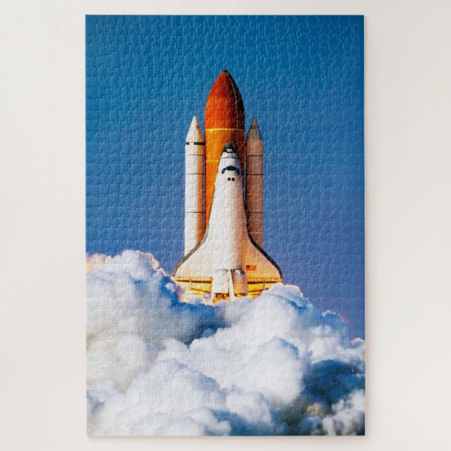 STS-133 Space Shuttle Discovery Start Puzzle (Vertikal)