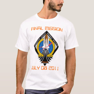 STS-135 Patch, Final Mission, Juli 2011 T-Shirt