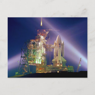 STS-1-Launch Pad A Postkarte