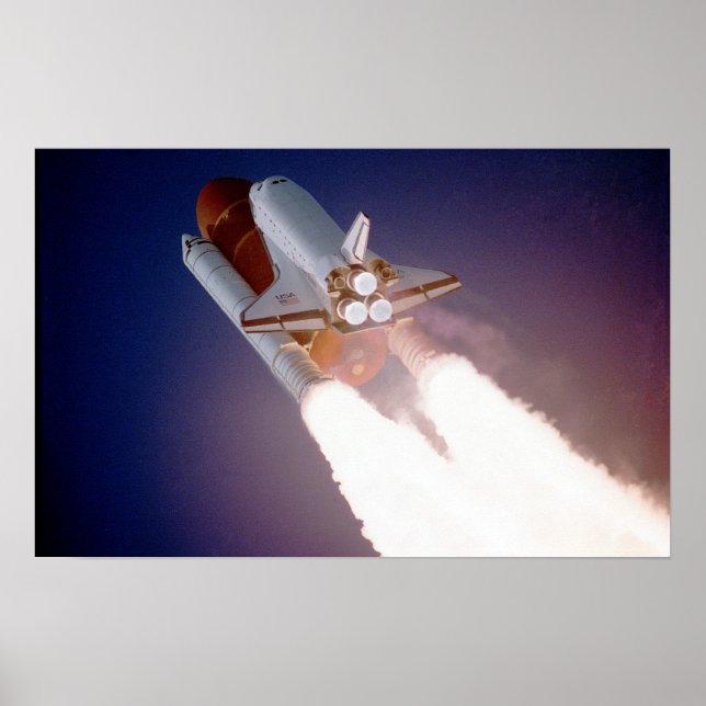STS-27, Orbiter Atlantis, Liftoff Poster (Vorne)