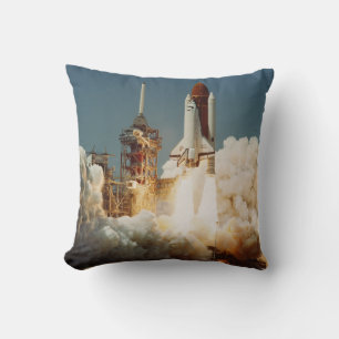 STS-6 Shuttle-Start Accent Pillow Kissen