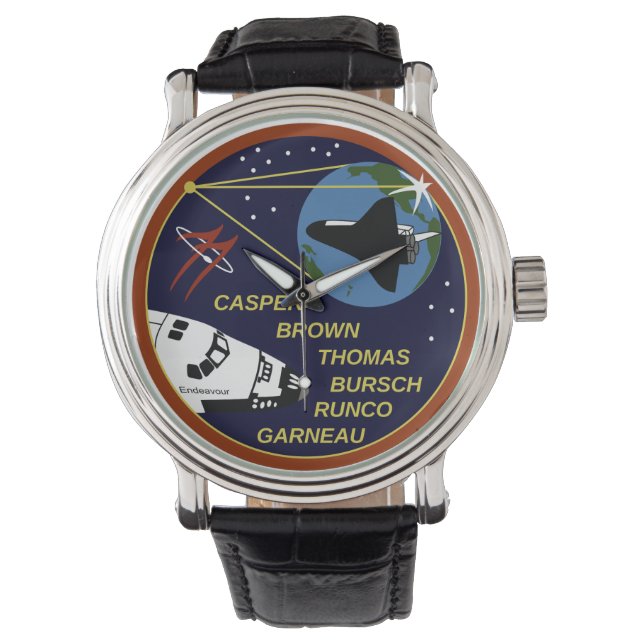 STS-77 ARMBANDUHR (Vorderseite)