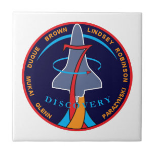 STS-95 Space Shuttle Discovery Mission Patch Logo Fliese