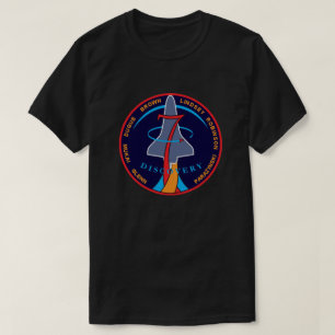 STS-95 Space Shuttle Discovery Mission Patch Logo T-Shirt