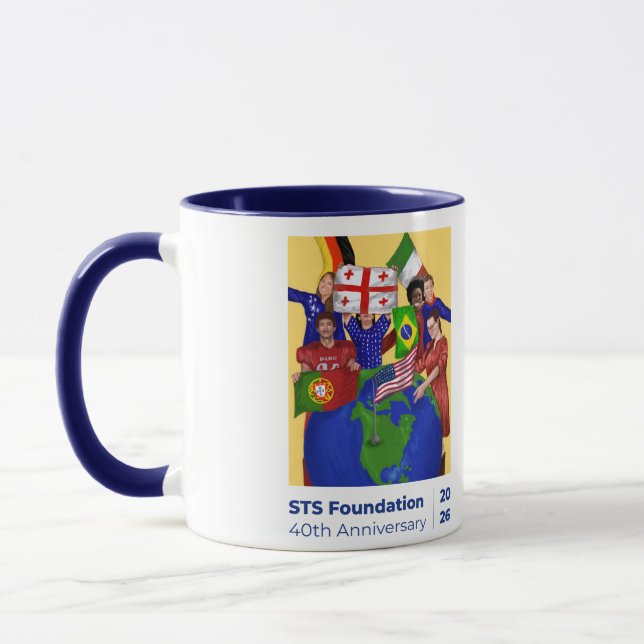 STS Foundation 40. Jubiläums-Tasse Tasse (Links)