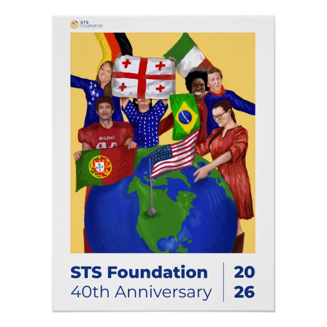 STS Foundation 40th Anniversary Poster (Vorderseite)