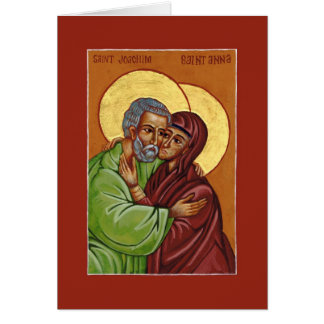 Sts Joachim & Anna Icon Liebe Card