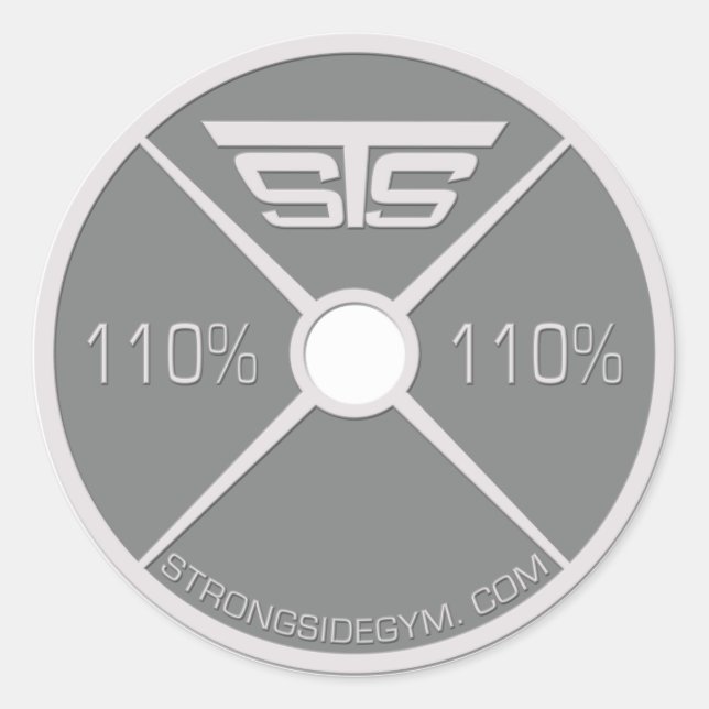 STS Plakataufkleber Runder Aufkleber (Vorderseite)