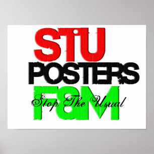 STU.™ Plakat F&M™