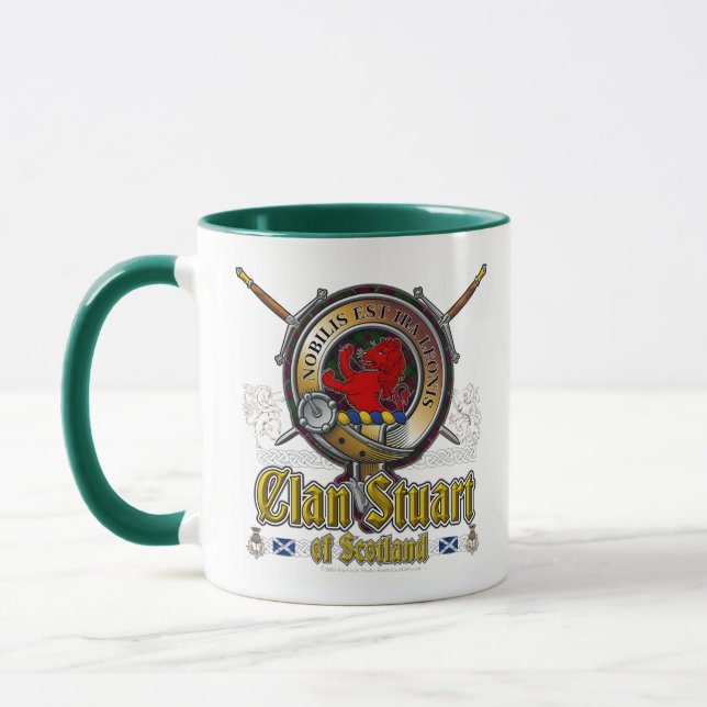 Stuart Clan Abzeichen Tasse (Links)