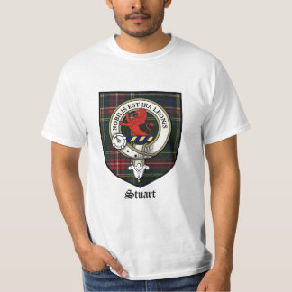 Stuart-Clan-Wappen-AbzeichenTartan T-Shirt