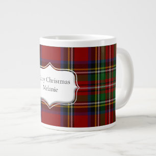 Stuart Kariert Tartan Christmas Jumbo-Tasse