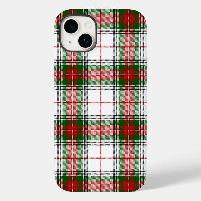 Stuart / Stewart Red Green Kariert Case-Mate iPhone Hülle (Rückseite)