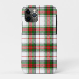 Stuart / Stewart tartan, weiß grün kariert Case-Mate iPhone Hülle
