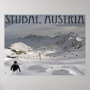 Stubai Glacier Poster