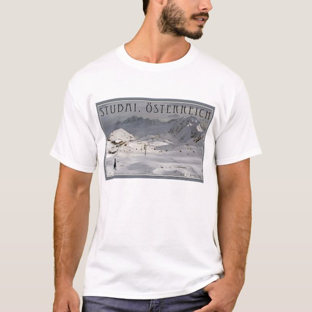 Stubai Gletscher T-Shirt (Vorderseite)