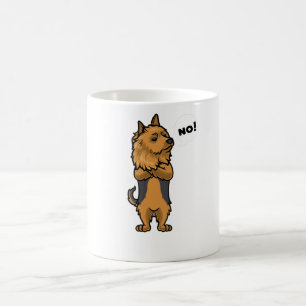 Stubborn Australian Terrier Dog Kaffeetasse