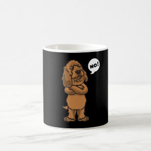 Stubborn Basset fauve de Bretagne Dog lustig Kaffeetasse