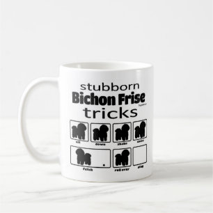 Stubborn Bichon Frise Tricks Kaffeetasse