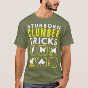 Stubborn Clumber Tricks - Hundetraining T-Shirt