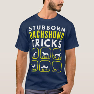 Stubborn-Dackel-Tricks - Hundetraining Premium T-Shirt