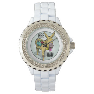 Stubborn Donkey Armbanduhr