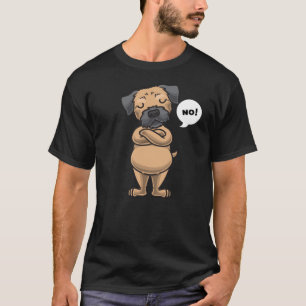 Stubborn-Grenzwingerhund witzig T-Shirt