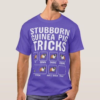 Stubborn Guinea Pig Tricks Pet Premium T-Shirt