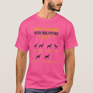 Stubborn Irish Wolfhound Tricks setzen Shake Com T-Shirt