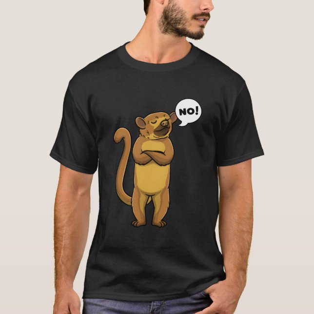 Stubborn Kinkajou T-Shirt (Vorderseite)