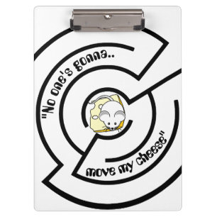 Stubborn Mouse Cheze Maze Klemmbrett