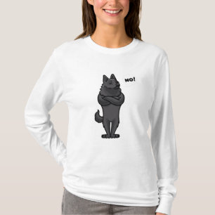 Stubborn Schipperke Dog witzig T-Shirt