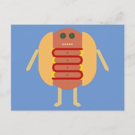 Stubby Lil Würstchen Postkarte