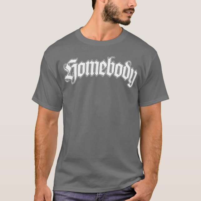 Stubenhocker-Zitat-Junge T-Shirt (Vorderseite)