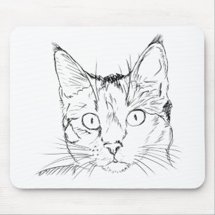 Stubenkatze Mousepad