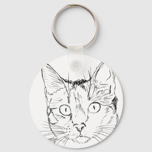 Stubenkatze Schlüsselanhänger