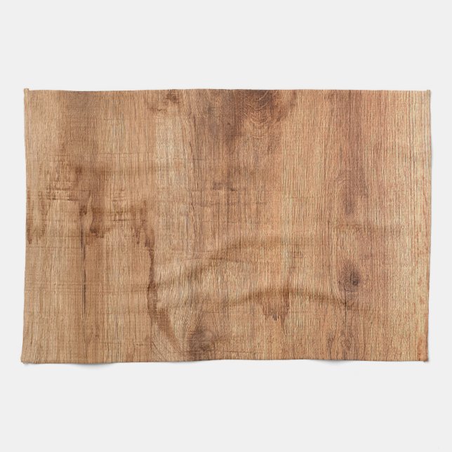 Stück altes Holz Geschirrtuch (Horizontal)