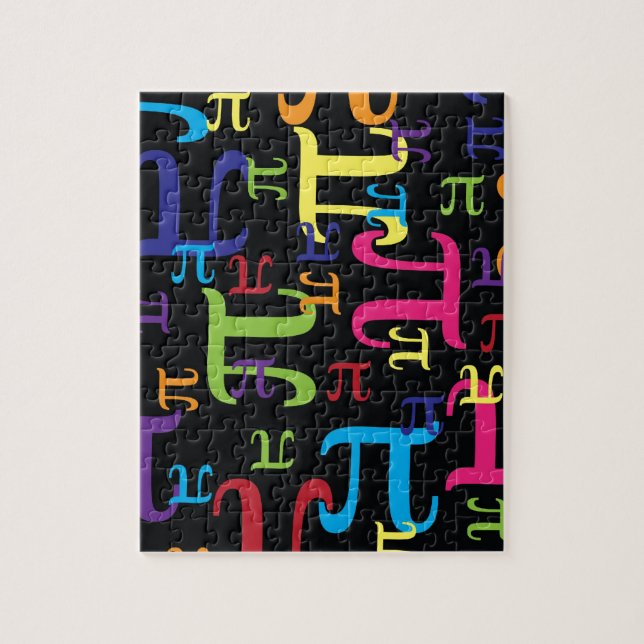 Stück des Pi Puzzle (Vertikal)