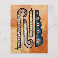 Stuck in der Schublade Postkarte